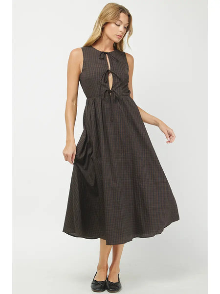 Penelope Tie Front Dress