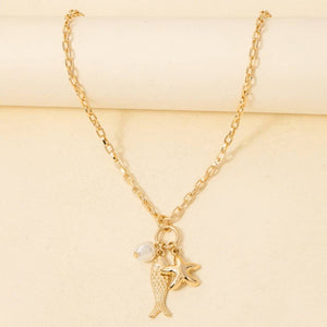 Sardine Pendant Necklace