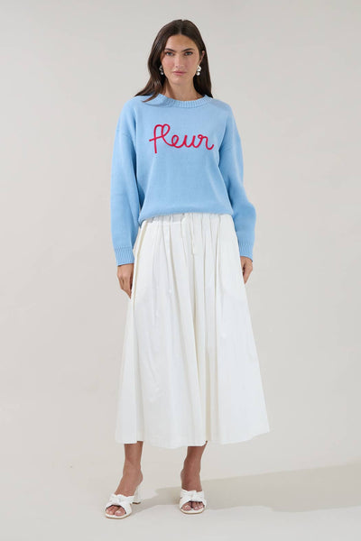 Fleur Crewneck Sweater