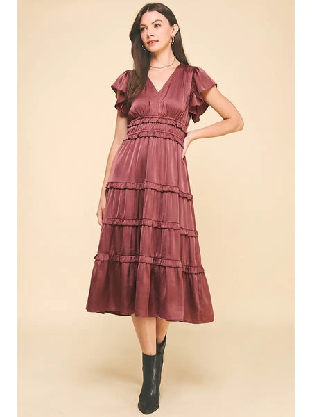 Ellory Satin Dress