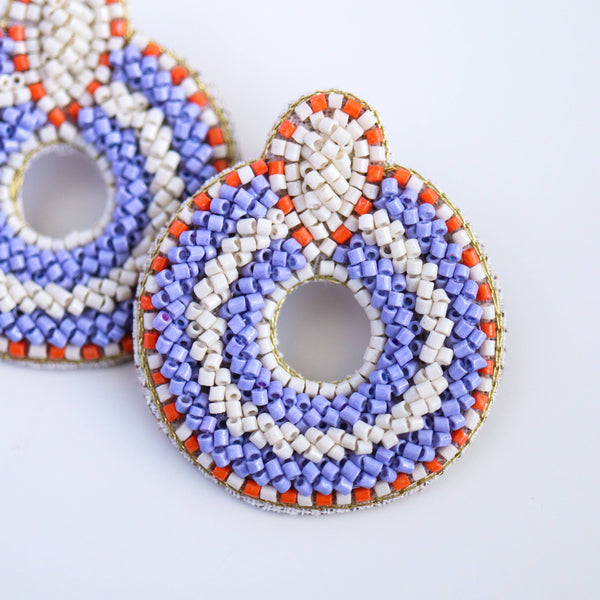 Asher Beaded Statement Studs