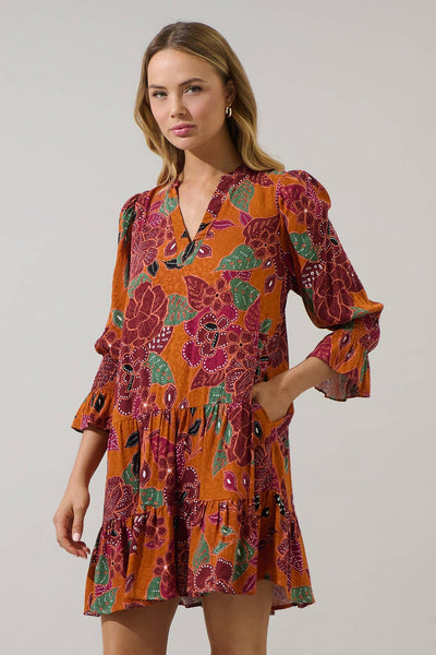 Marven Floral Shift Dress