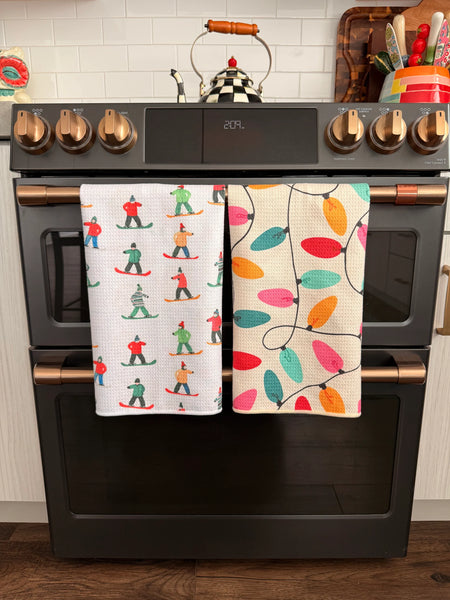 All Lit Up Double-Sided Hand Towel