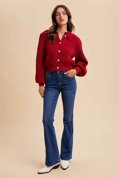 Madison Chunky Collar Sweater