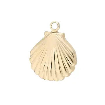 Charlotte Scarf Necklace with Shell, Sun or Heart Pendant