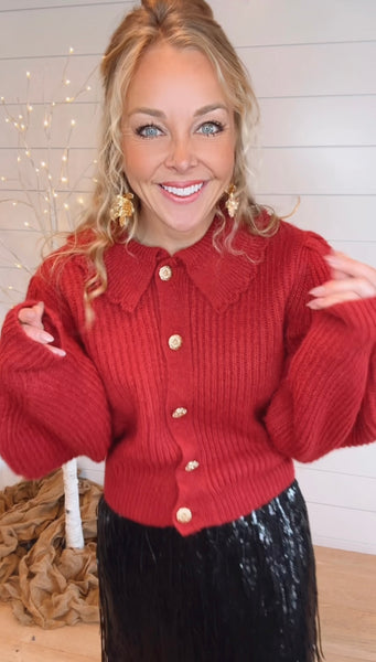 Madison Chunky Collar Sweater