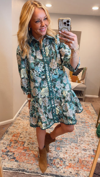 Cruz Floral Dress