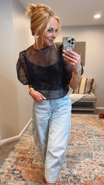 Blaise Sheer Top