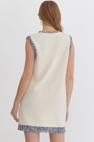 Michelle Tweed Detailed Dress
