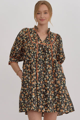 Grace Fall Floral Dress