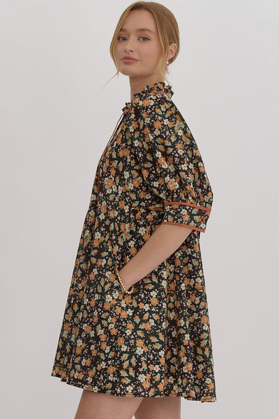 Grace Fall Floral Dress