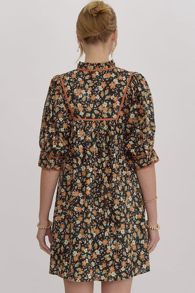 Grace Fall Floral Dress