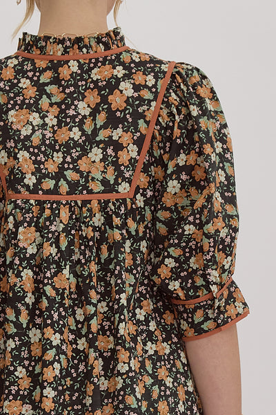 Grace Fall Floral Dress