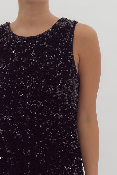 Violet Sequin Dress