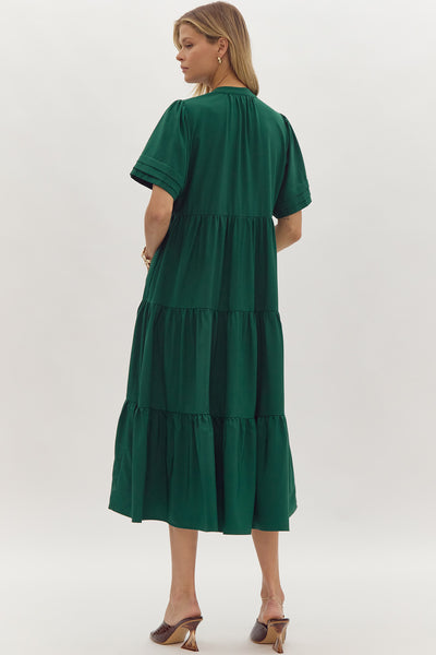 Cassidy Forest Green Dress