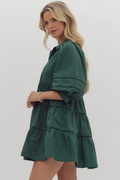 Brigid Puff Sleeves Dress