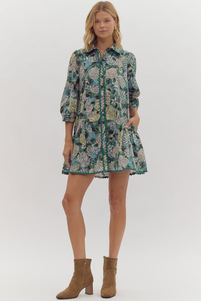 Cruz Floral Dress