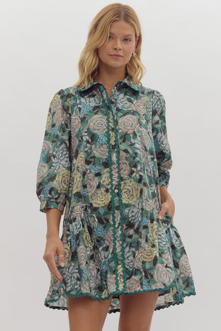 Cruz Floral Dress