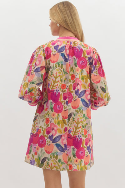 Berkely Bright Floral Dress