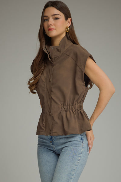 Hallie Cap Sleeve Top