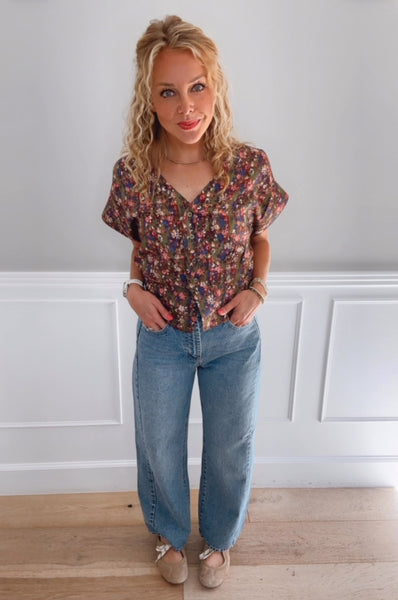 Belle Ditsy Floral Top