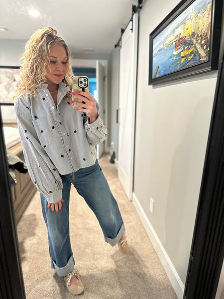 Maisie Embroidered Top