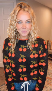 Addy Cherry Sweater