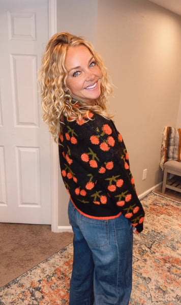 Addy Cherry Sweater