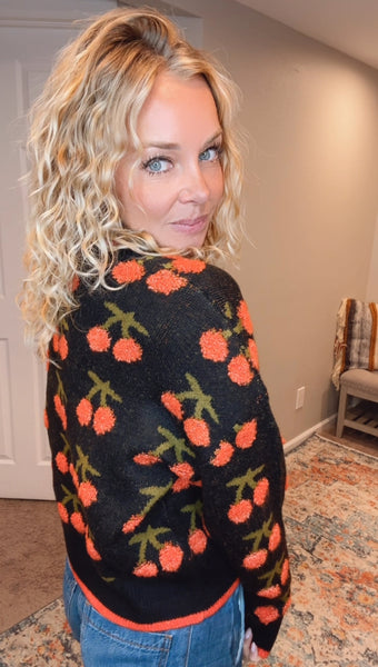 Addy Cherry Sweater
