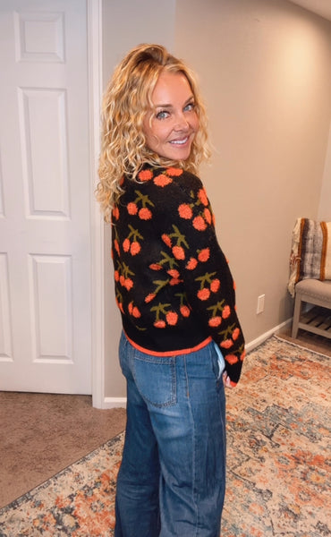 Addy Cherry Sweater