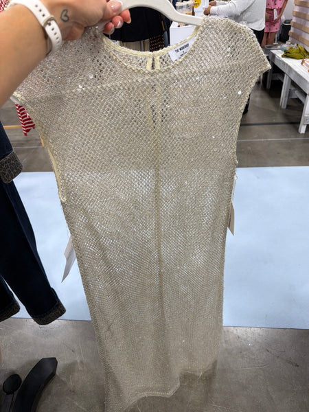 Kate Overlay Sequin Dress