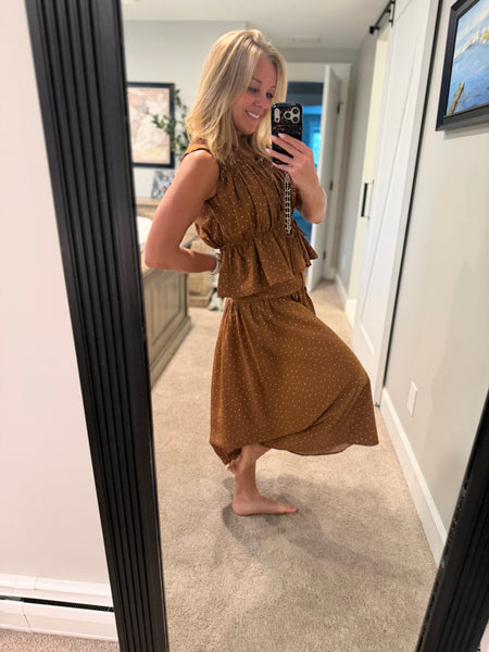 Sienna Polka Dot Skirt