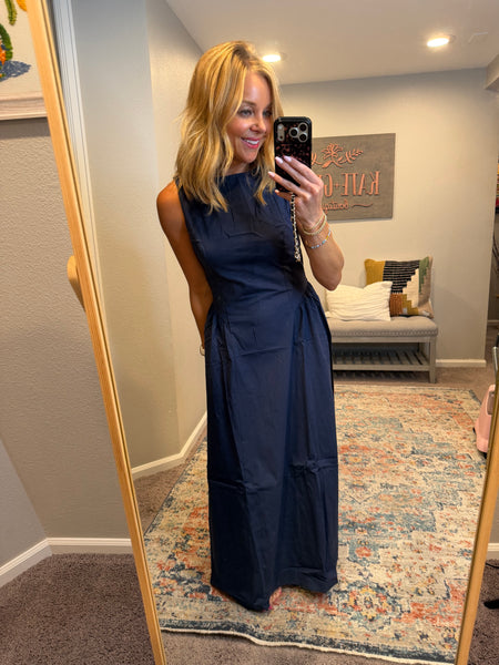 Grace Keyhole Back Dress