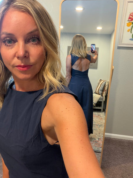 Grace Keyhole Back Dress