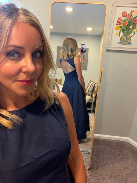 Grace Keyhole Back Dress