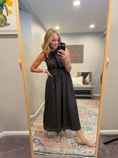 Penelope Tie Front Dress