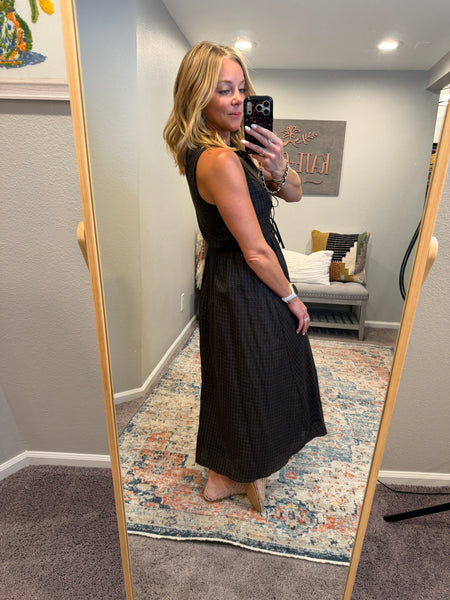 Penelope Tie Front Dress