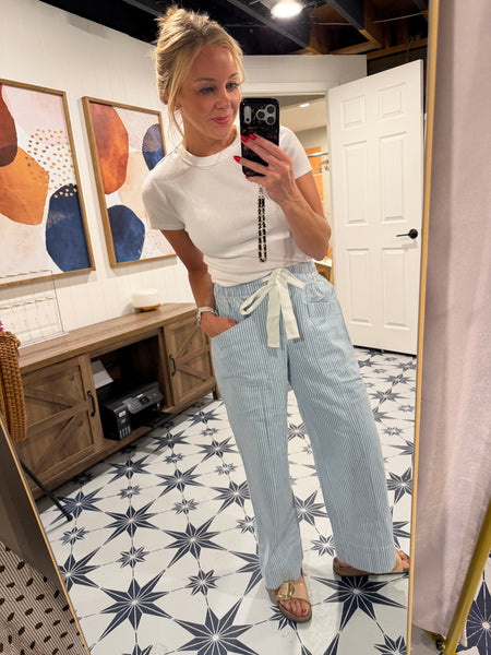 Andi Striped Wide Leg Pants