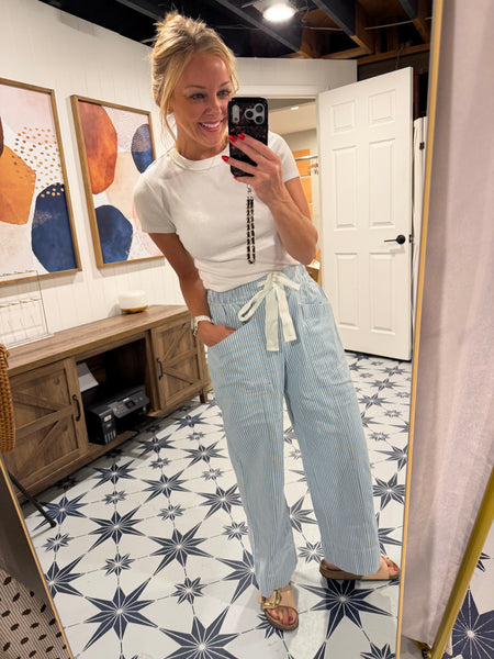 Andi Striped Wide Leg Pants