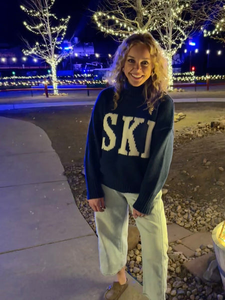 Kaye Navy SKI Sweater