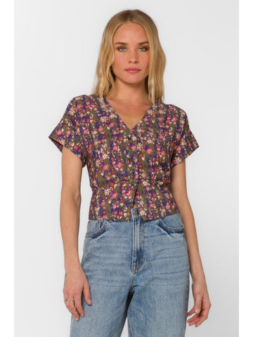 Belle Ditsy Floral Top