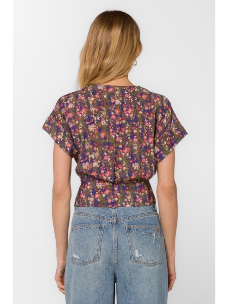 Belle Ditsy Floral Top