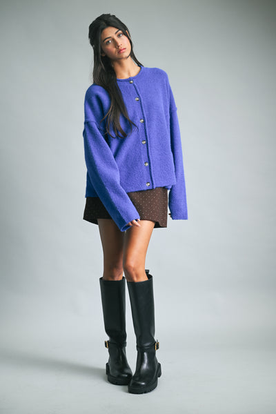 Gretta Royal Blue Sweater