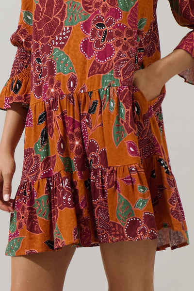 Marven Floral Shift Dress