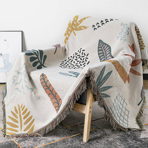 Retro Fringe Blanket
