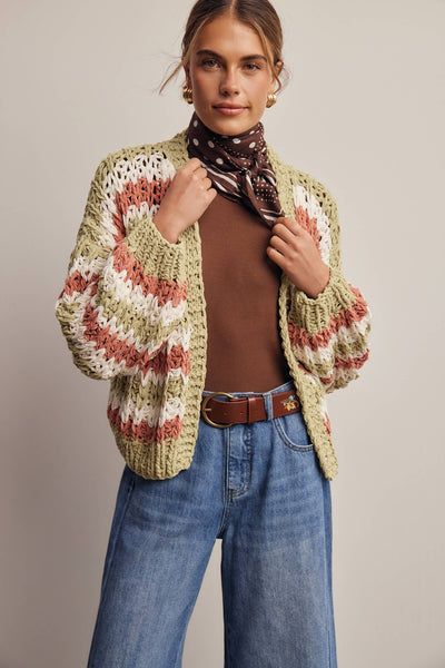 Audrey Hand Crochet Cardigan