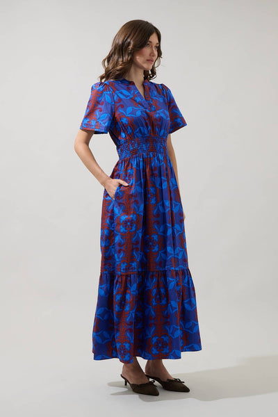 Belli Poplin Maxi Dress