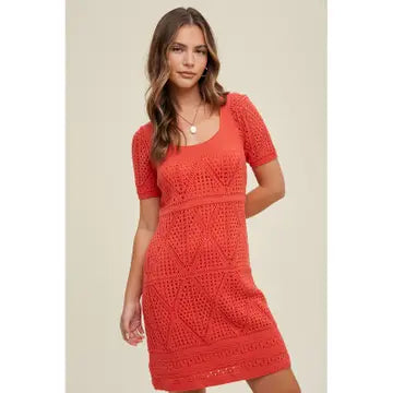 Brooke Crochet Dress