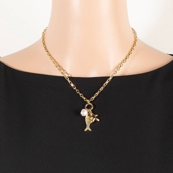 Sardine Pendant Necklace