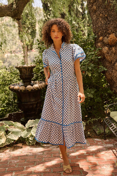 Cass Floral Midi Dress